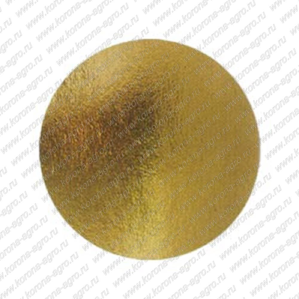 Подложка картонная круглая №34 золото, 50шт