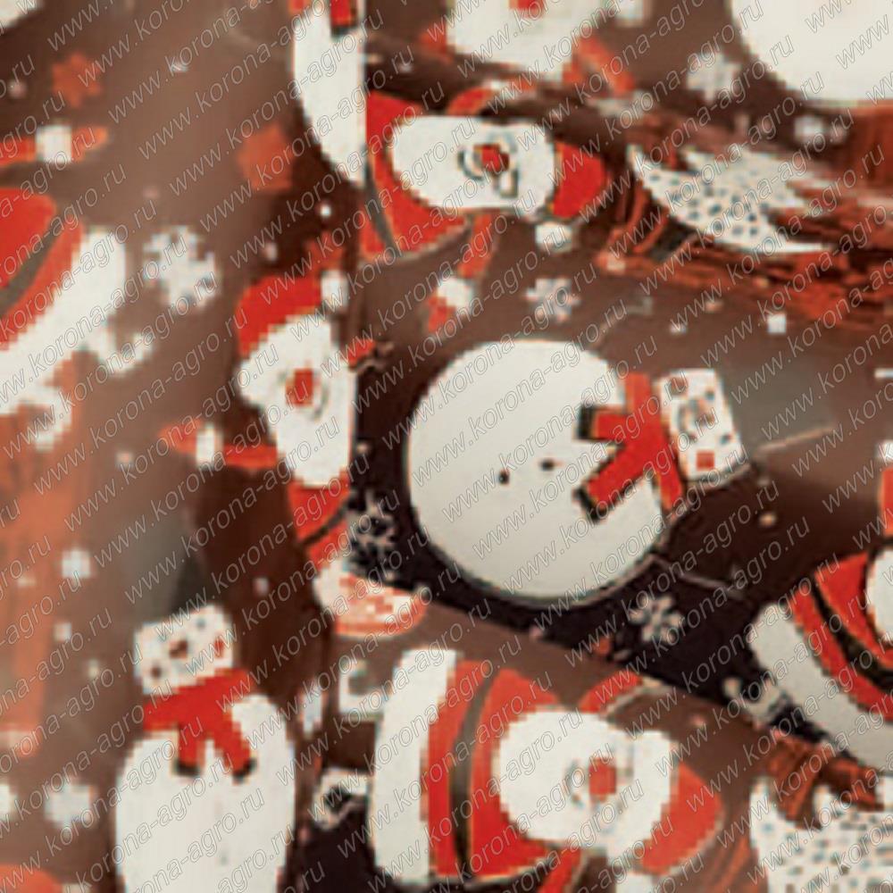 картинка Трафарет.лист-пленка ДЕКОРШОК снеговик (пакет 10 шт.) для кондитеров и пекарей  от магазина Корона агро