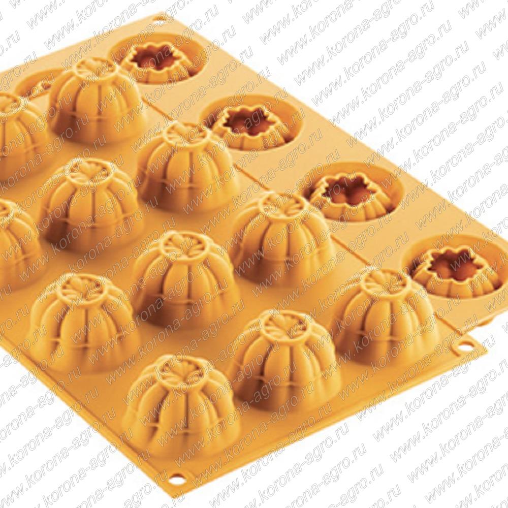 картинка Форма силиконовая ПОМИДОР 24 ( 1 шт.) для кондитеров и пекарей от магазина Корона-Агро
