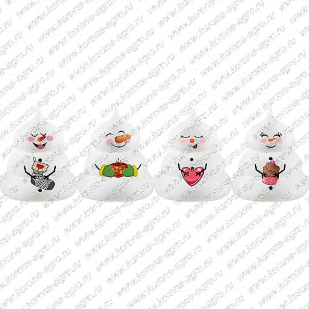 картинка Сахарные фигурки "Снеговичок" для кондитеров и пекарей  от магазина Корона агро