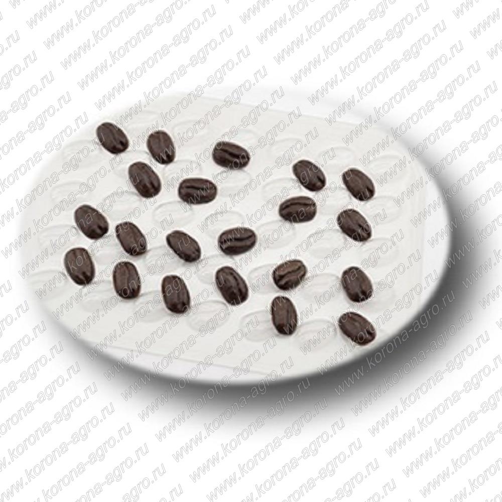 картинка Форма пластиковая "Кофейные зерна" для кондитеров и пекарей от магазина Корона-Агро