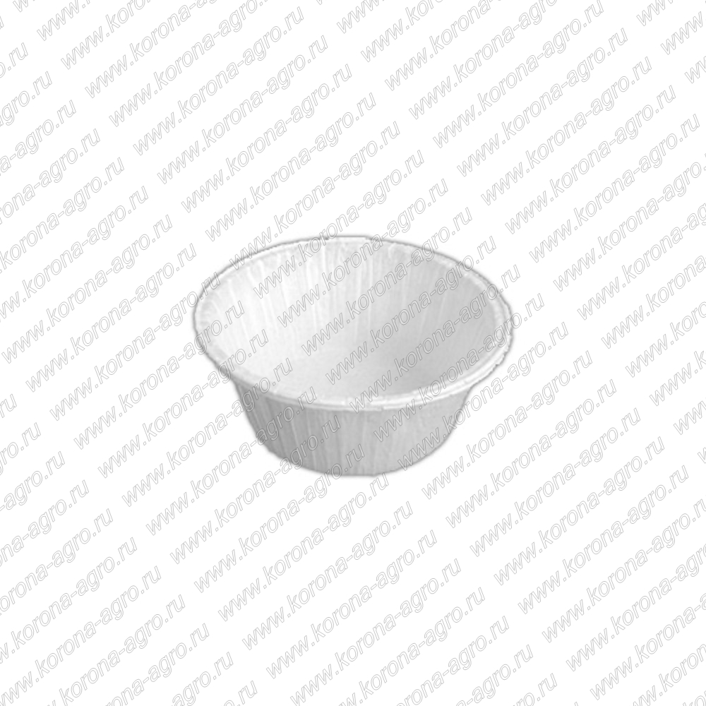 картинка Форма бумажная МАФФИН 62/37 белая (короб 4500 шт.) для кондитеров и пекарей от магазина Корона-Агро