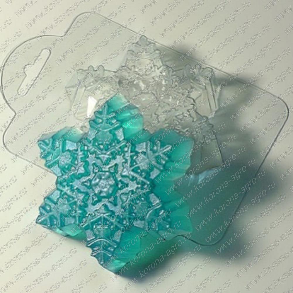 картинка Форма пластиковая "Морозная снежинка" для кондитеров и пекарей от магазина Корона-Агро