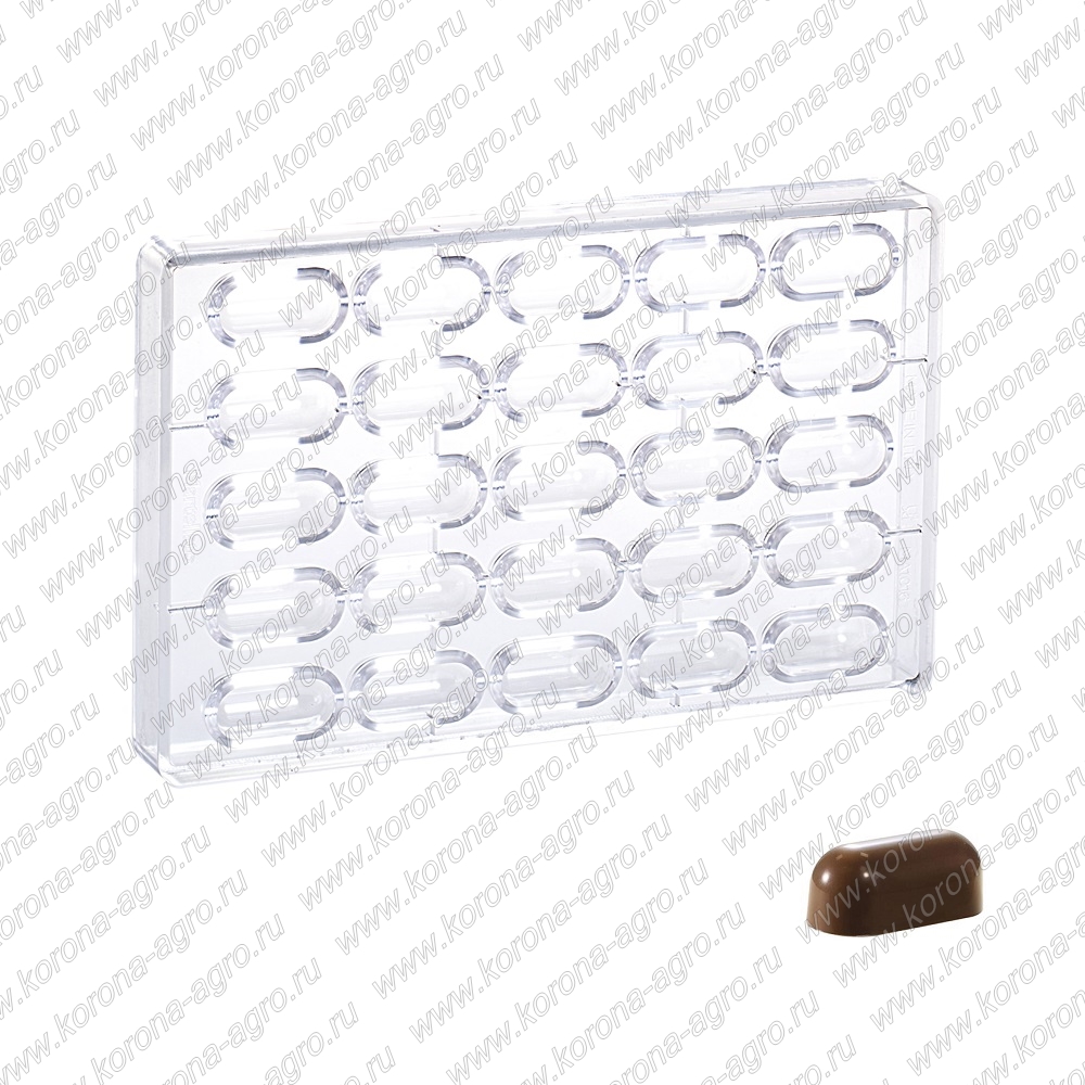 картинка Форма для шоколадных конфет ПРАЛИНЕ таблетка для кондитеров и пекарей от магазина Корона-Агро