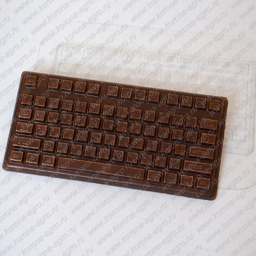 картинка Форма пластиковая "Плитка Клавиатура" для кондитеров и пекарей от магазина Корона-Агро