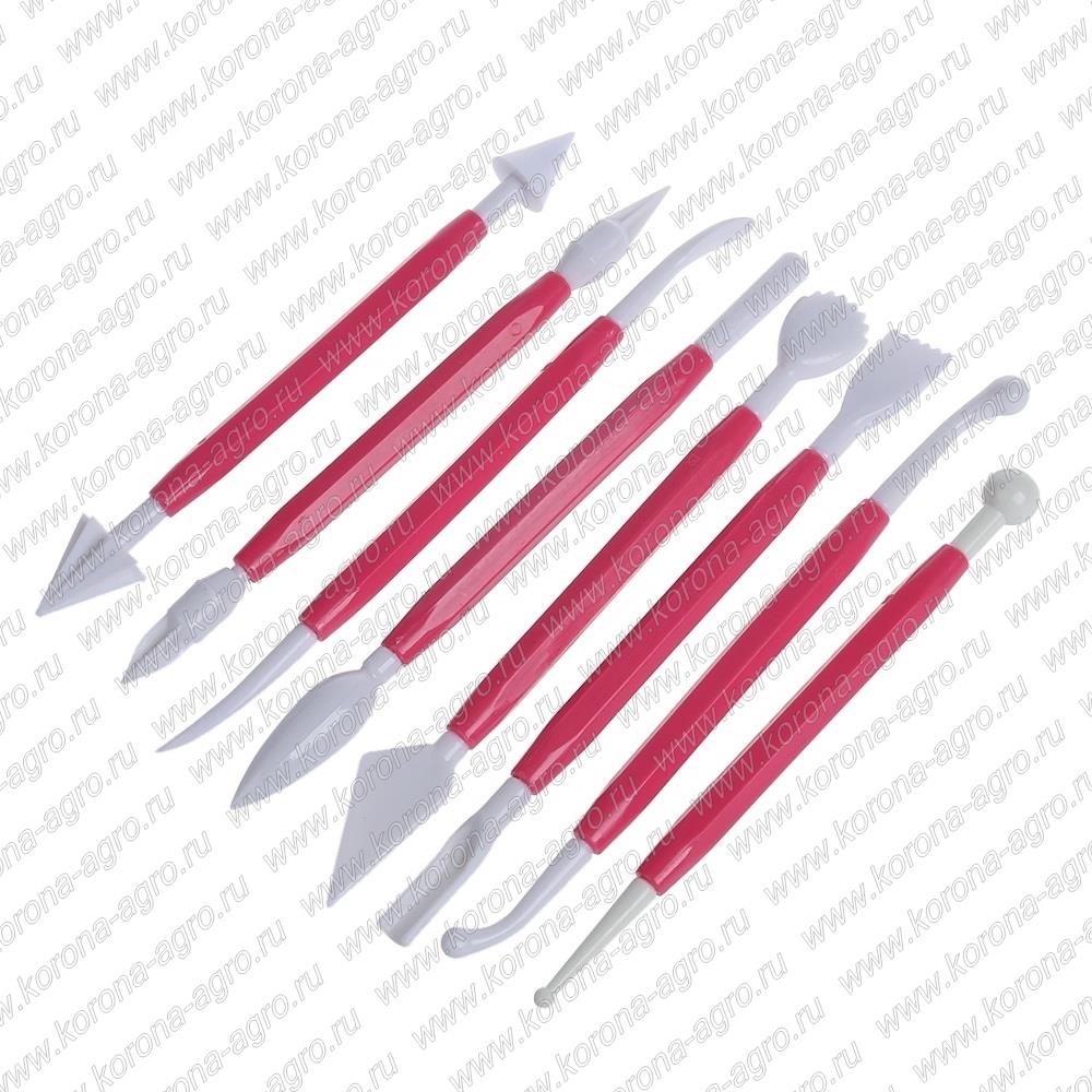 картинка Набор палочек для работы с марципаном 8 инстр. для кондитеров и пекарей от магазина Корона агро