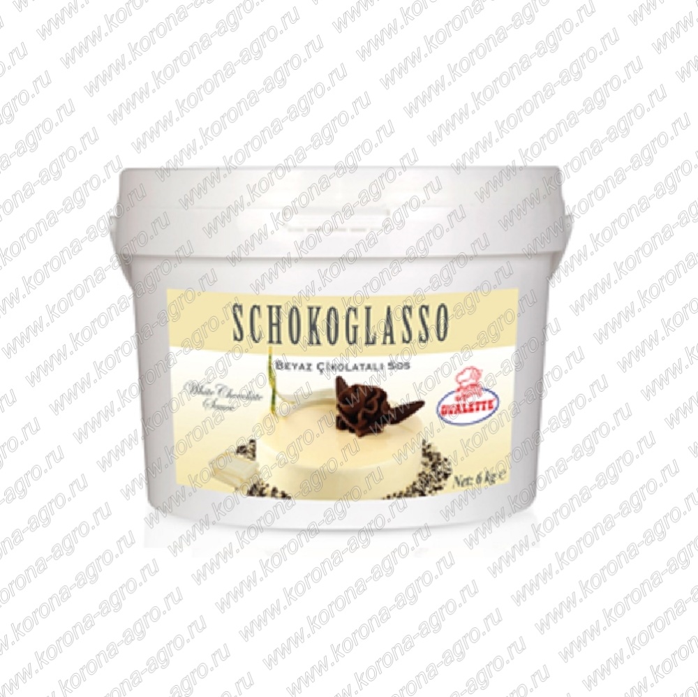 картинка Глазурь пастообразная ШОКОГЛАССО белый шоколад (6кг) от компании Корона-агро