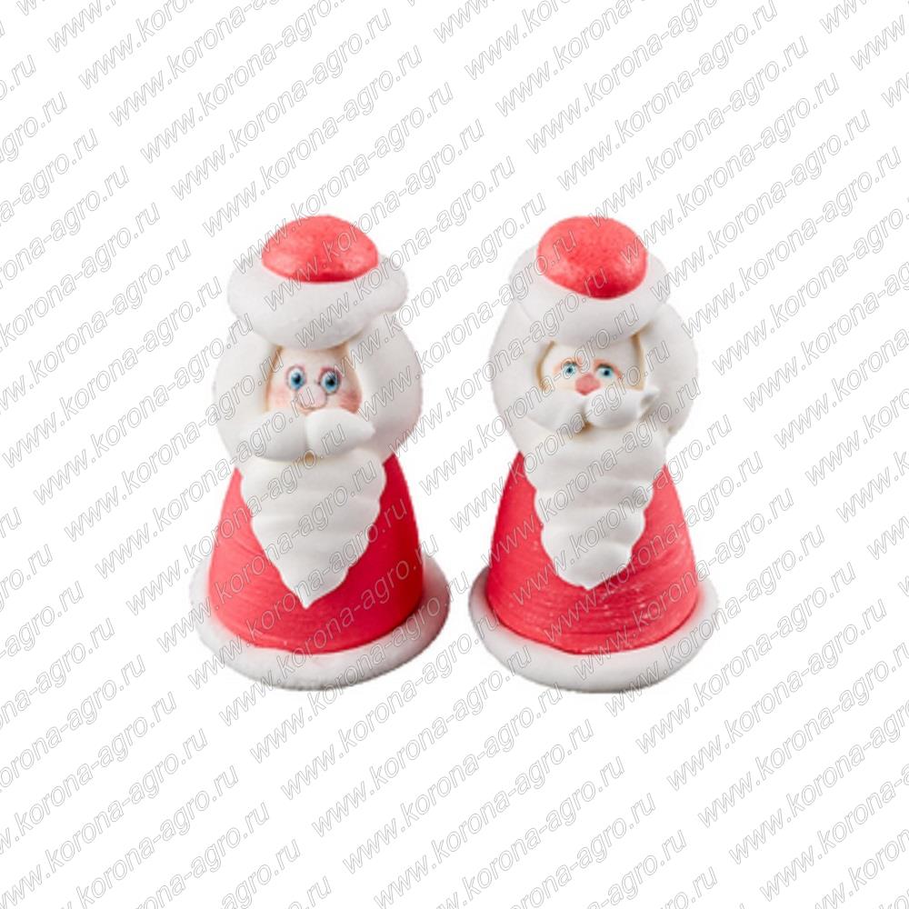 картинка Сахарные фигурки "Дед Мороз новый" (54шт) для кондитеров и пекарей  от магазина Корона агро