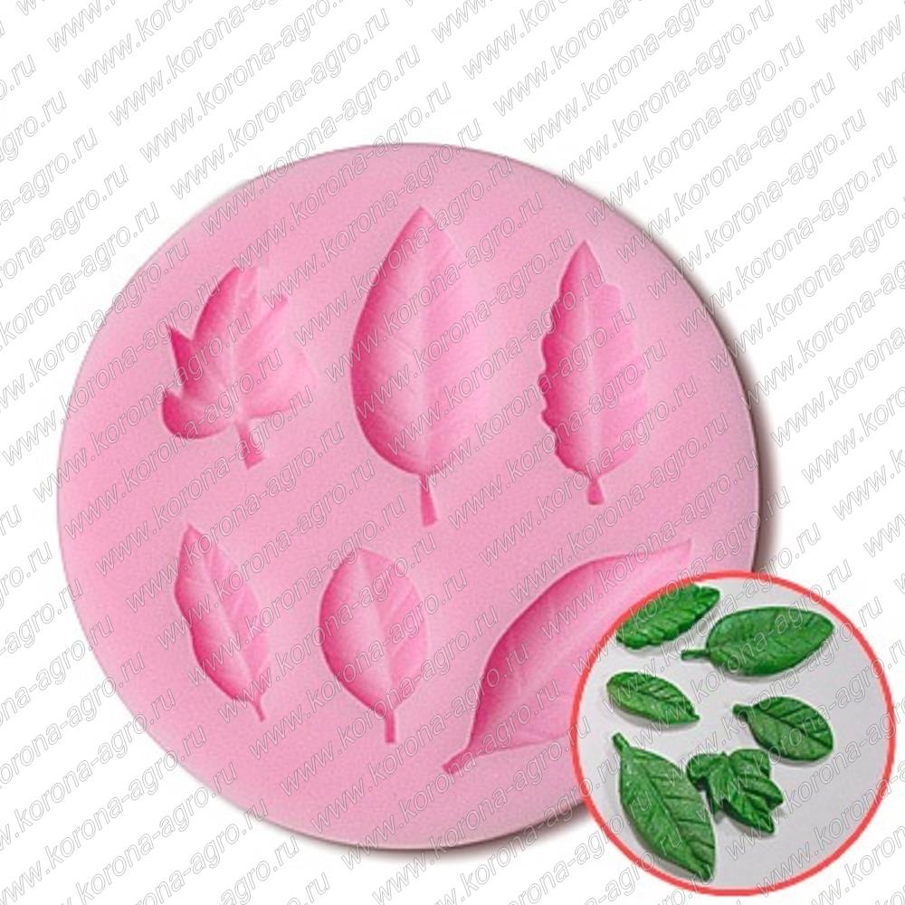 картинка Молд силиконовый "Листья"  для кондитеров и пекарей от магазина Корона агро