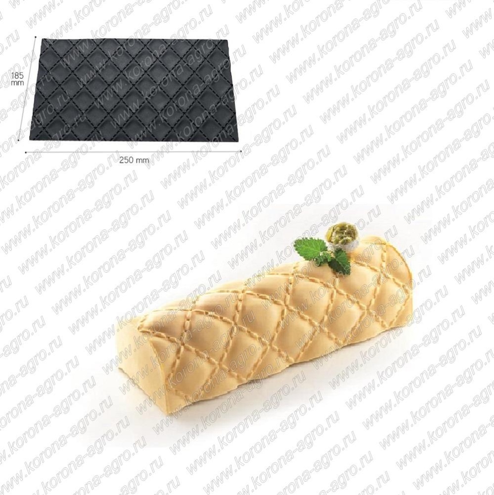 картинка Коврик-вкладыш силиконовый "МАТЛАССЕ" (1шт) TEX03 для кондитеров и пекарей от магазина Корона агро