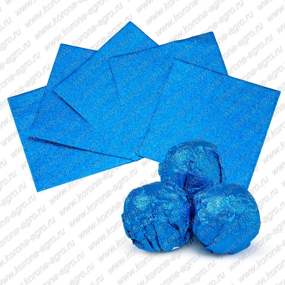 Обертка для конфет Синяя 8*8 см, 100 шт