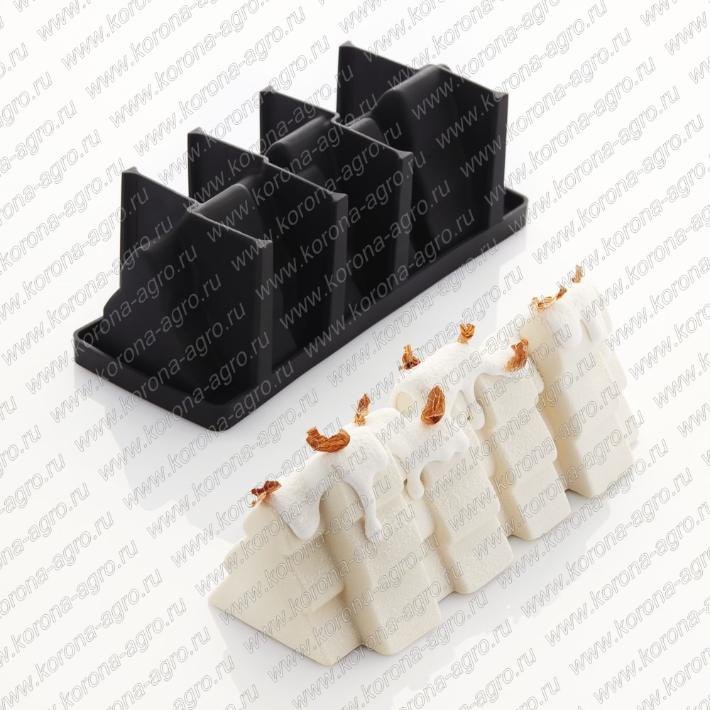 картинка Форма силиконовая ПАВОКЕЙК Лес для кондитеров и пекарей от магазина Корона-Агро