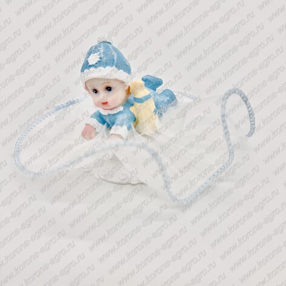 картинка Пластиковые фигурки новорожденных, мальчики, 7см (12шт)  26110С для кондитеров и пекарей  от магазина Корона агро