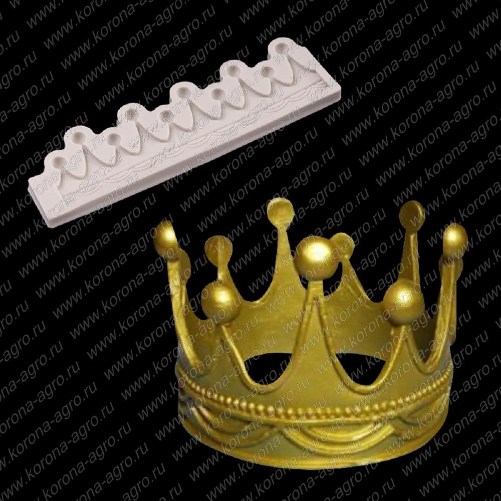 картинка Молд силиконовый "Корона" для кондитеров и пекарей от магазина Корона агро