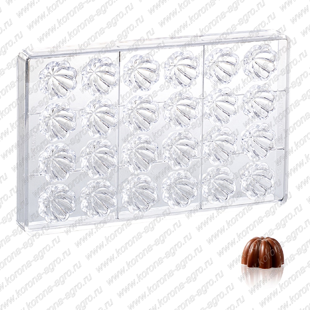 картинка Форма для шоколадных конфет ПРАЛИНЕ Сладость3 для кондитеров и пекарей от магазина Корона-Агро