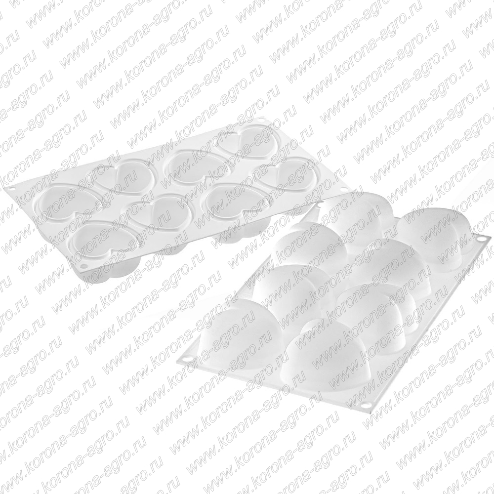 картинка Форма силиконовая AMORINI "Сердце мини" +вырубка для кондитеров и пекарей от магазина Корона-Агро