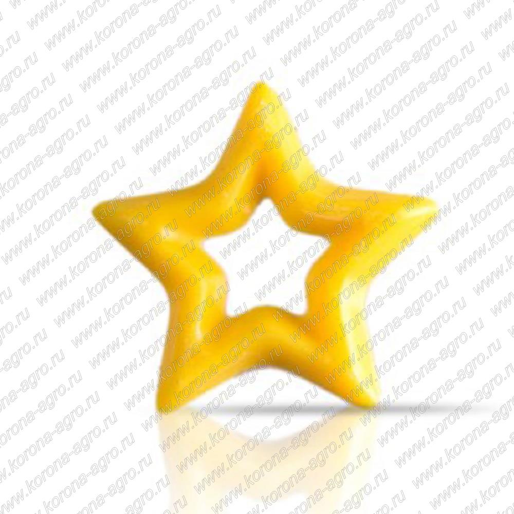 картинка Украшение шоколадное Звезда желтая Dobla (короб 304 шт.) для кондитеров и пекарей  от магазина Корона агро