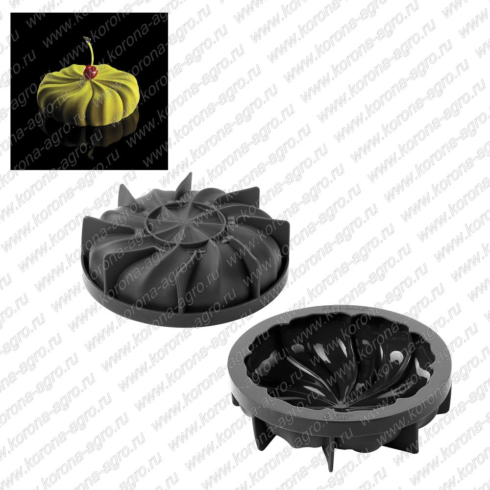 картинка KE030. Форма силиконовая объемная 3D ТВИСТЕР для кондитеров и пекарей от магазина Корона-Агро