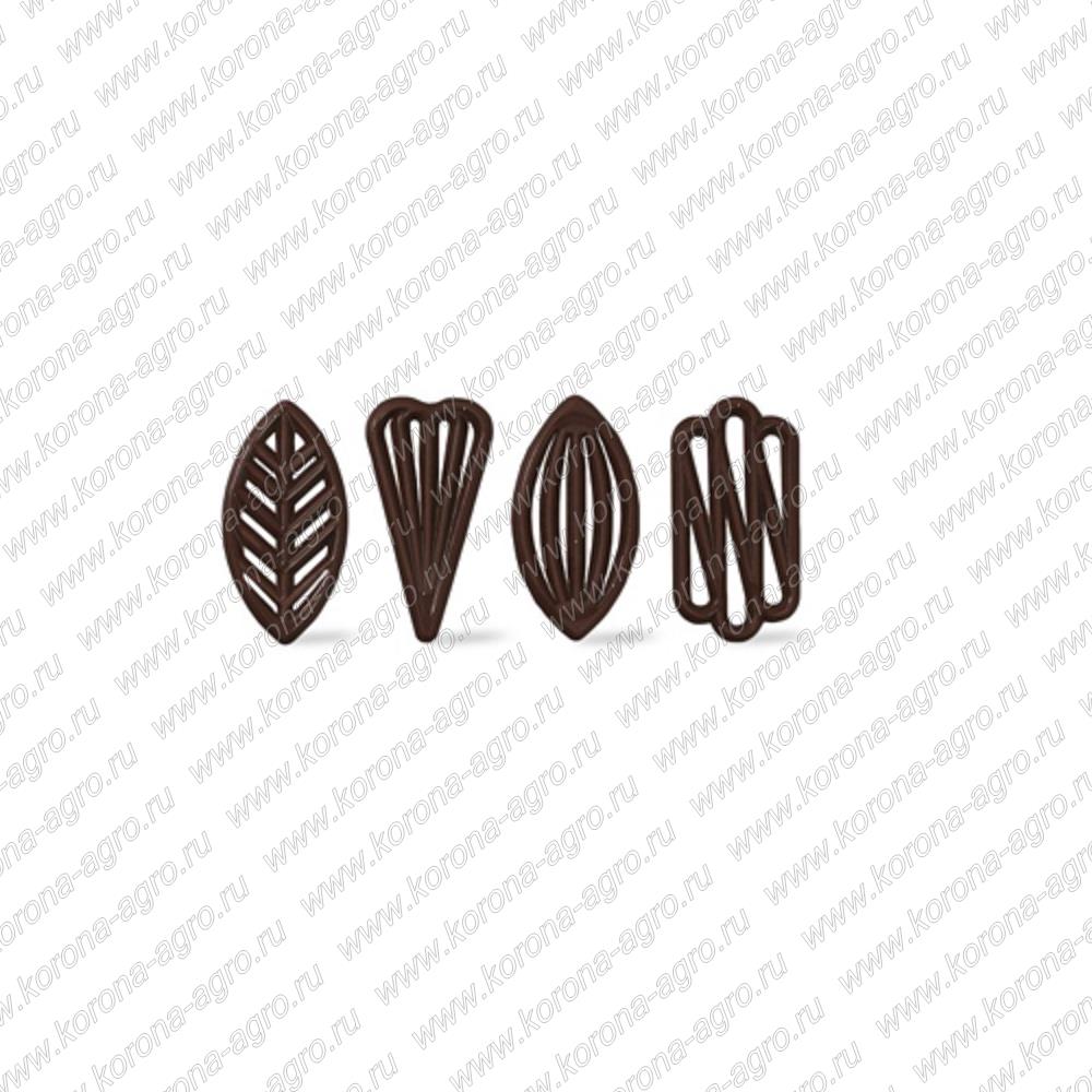 картинка Украшение шоколадное Гранд декор Dobla (260 шт)  для кондитеров и пекарей  от магазина Корона агро