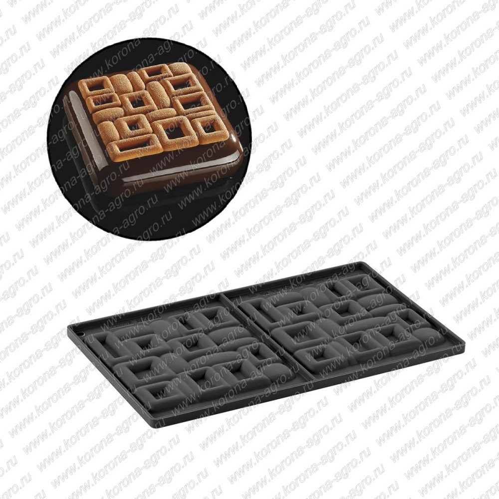 картинка Форма силиконовая 3D МАЙЯ TOP01 для кондитеров и пекарей от магазина Корона-Агро