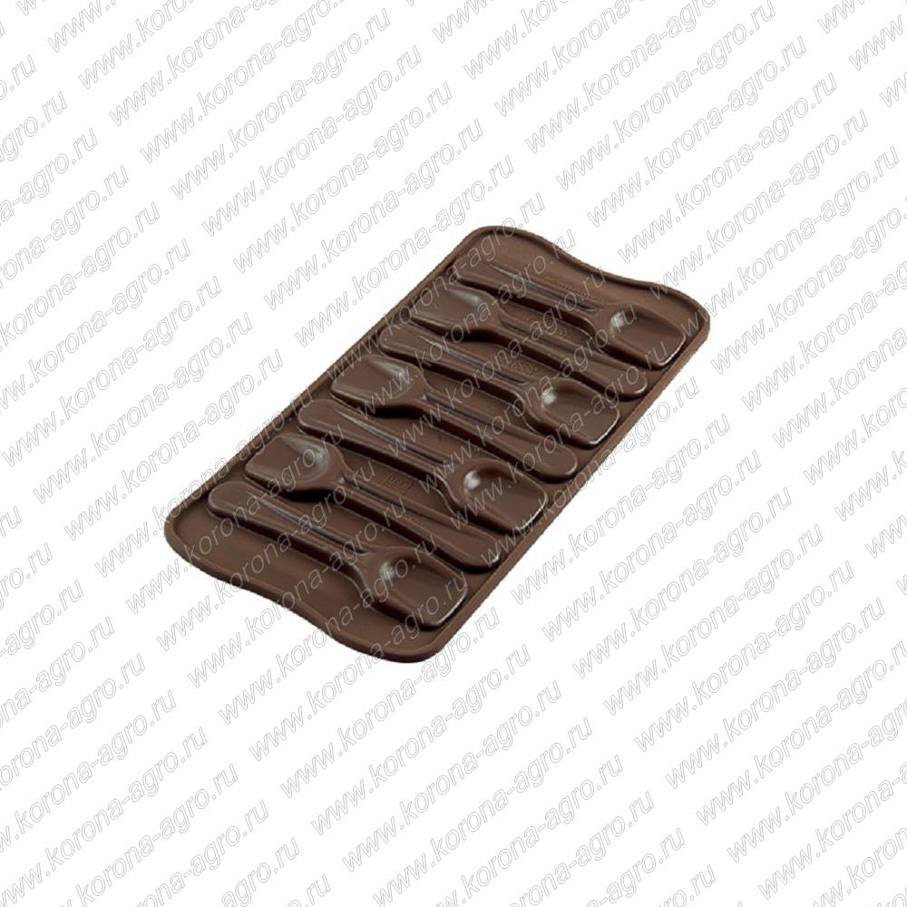 картинка Форма силиконовая ИЗИ-ШОК SCG28 "Ложечки" для кондитеров и пекарей от магазина Корона-Агро