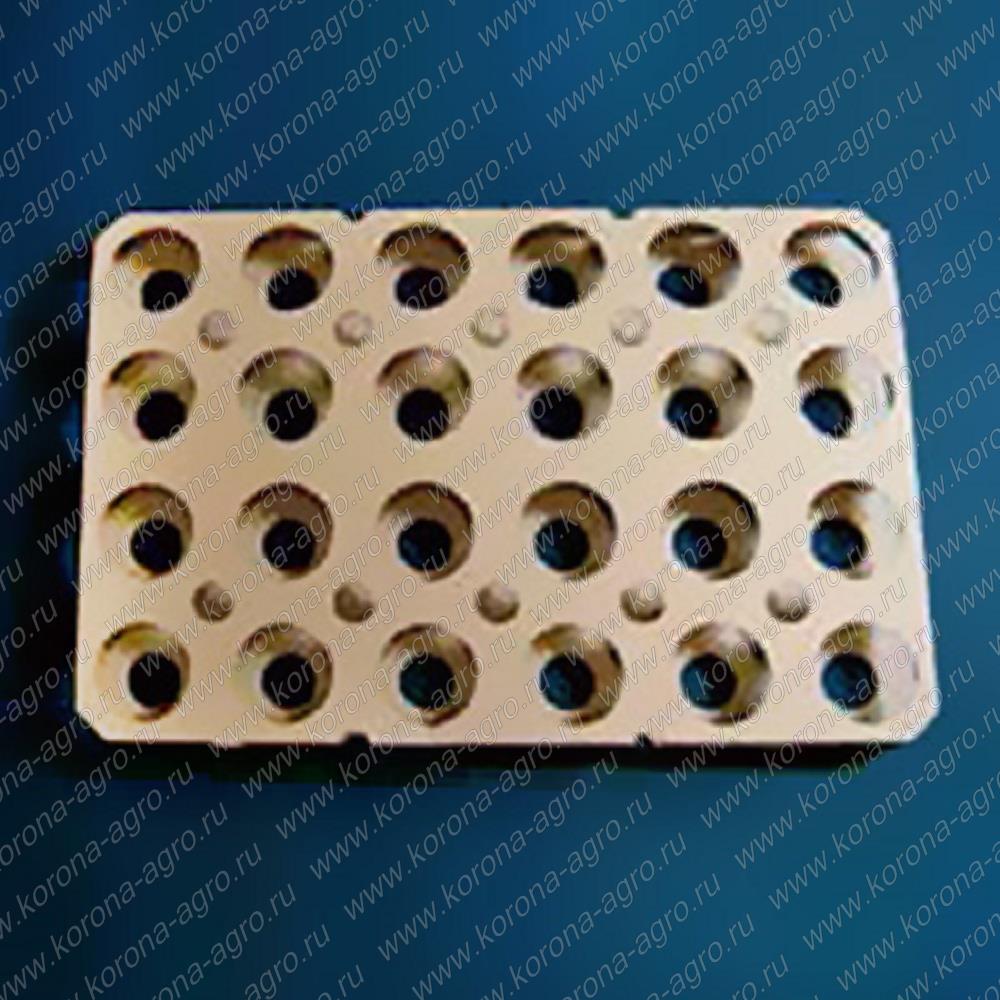 Лоток картонный для капсул 24 ячейки (короб 50шт)