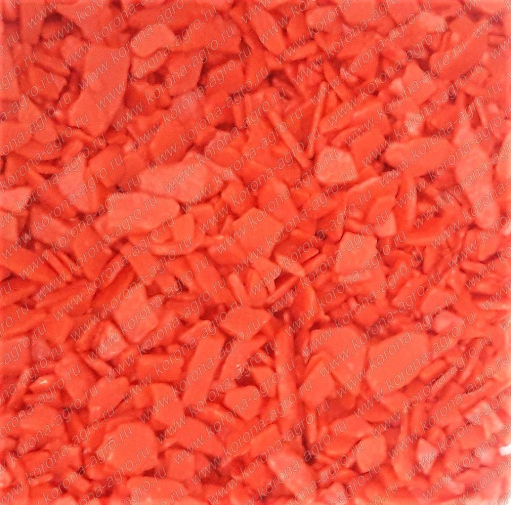 картинка Посыпка кондитерская глазурь Крошка красная  для кондитеров и пекарей  от магазина Корона агро