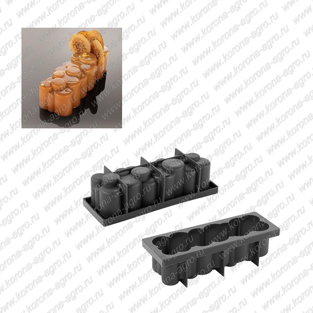 картинка KE045. Форма силиконовая объемная 3D МОНЕТА  для кондитеров и пекарей от магазина Корона-Агро